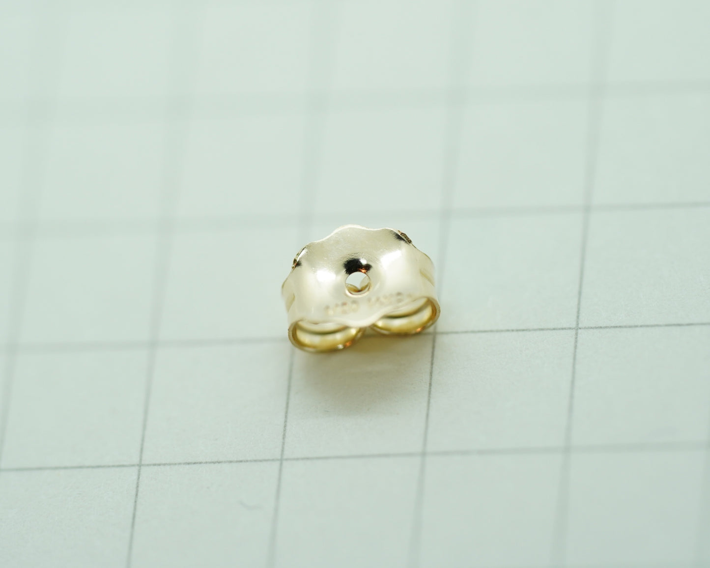 Fermoirs de boucles d'oreilles en or rempli 14 carats, doux pour la peau, fabriqués aux États-Unis