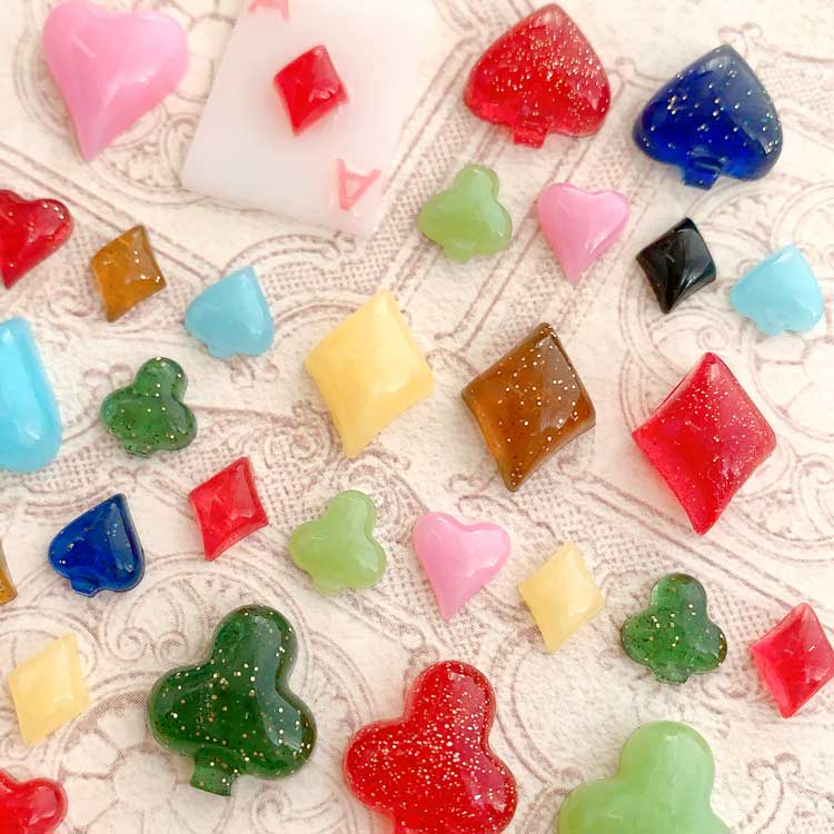 Silicone Resin Mold / Playing Cards - onesika