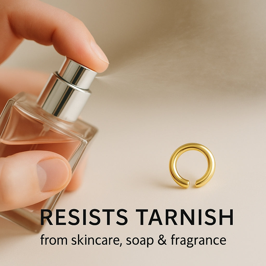 Lot de 50 anneaux ouverts en or 14 carats pour la fabrication de bijoux