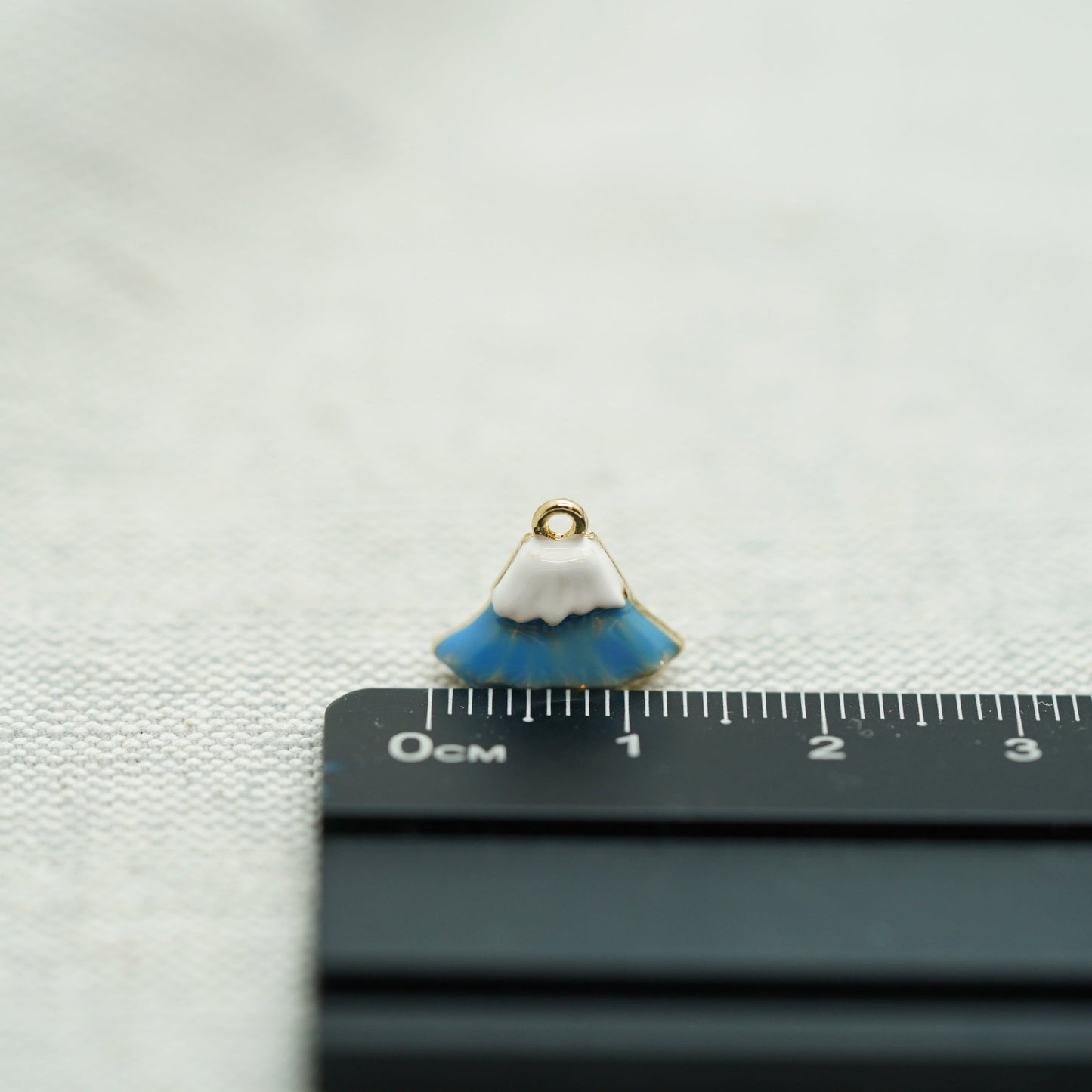 Jewelry Making Charms Mount Fuji 18K Gold Plated Fashion Finding for Necklace Bracelet Pendant Crafting. - onesika