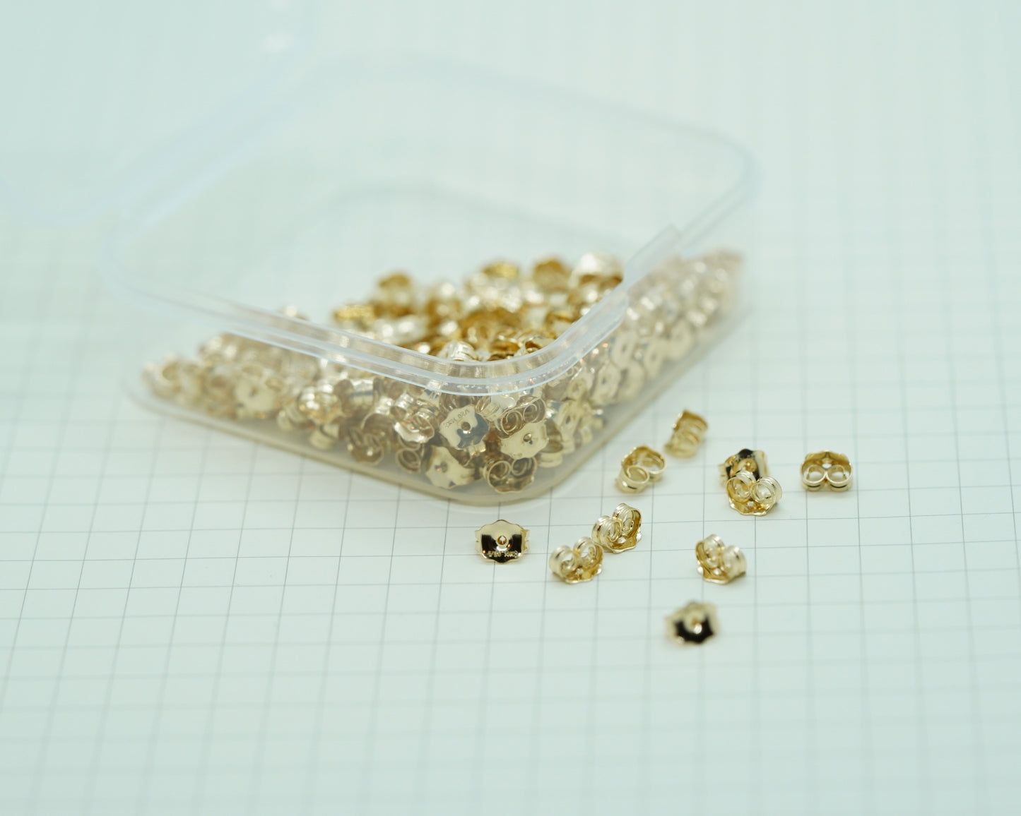 Ohrringverschlüsse aus 14 Karat Gold, hautfreundlich, hergestellt in den USA