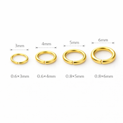 Open jump ring size system overview