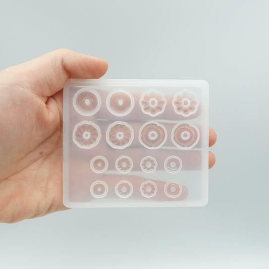 Mini Donut Silicone Resin Mold 01208– Jewelry, Sweets Craft