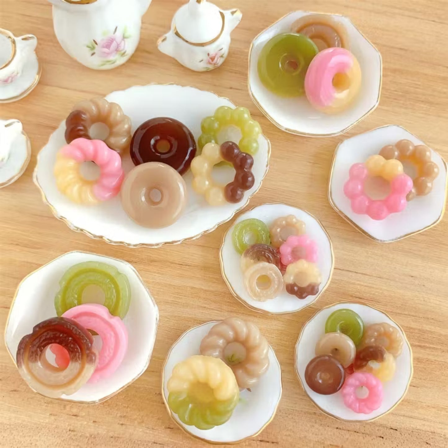 Mini Donut Silicone Resin Mold 01208– Jewelry, Sweets Craft