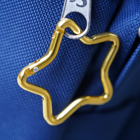48mm Star-Shaped Alloy Carabiner Clip Clasp Spring Hook Keyring Camping Karabiner Holder - onesika