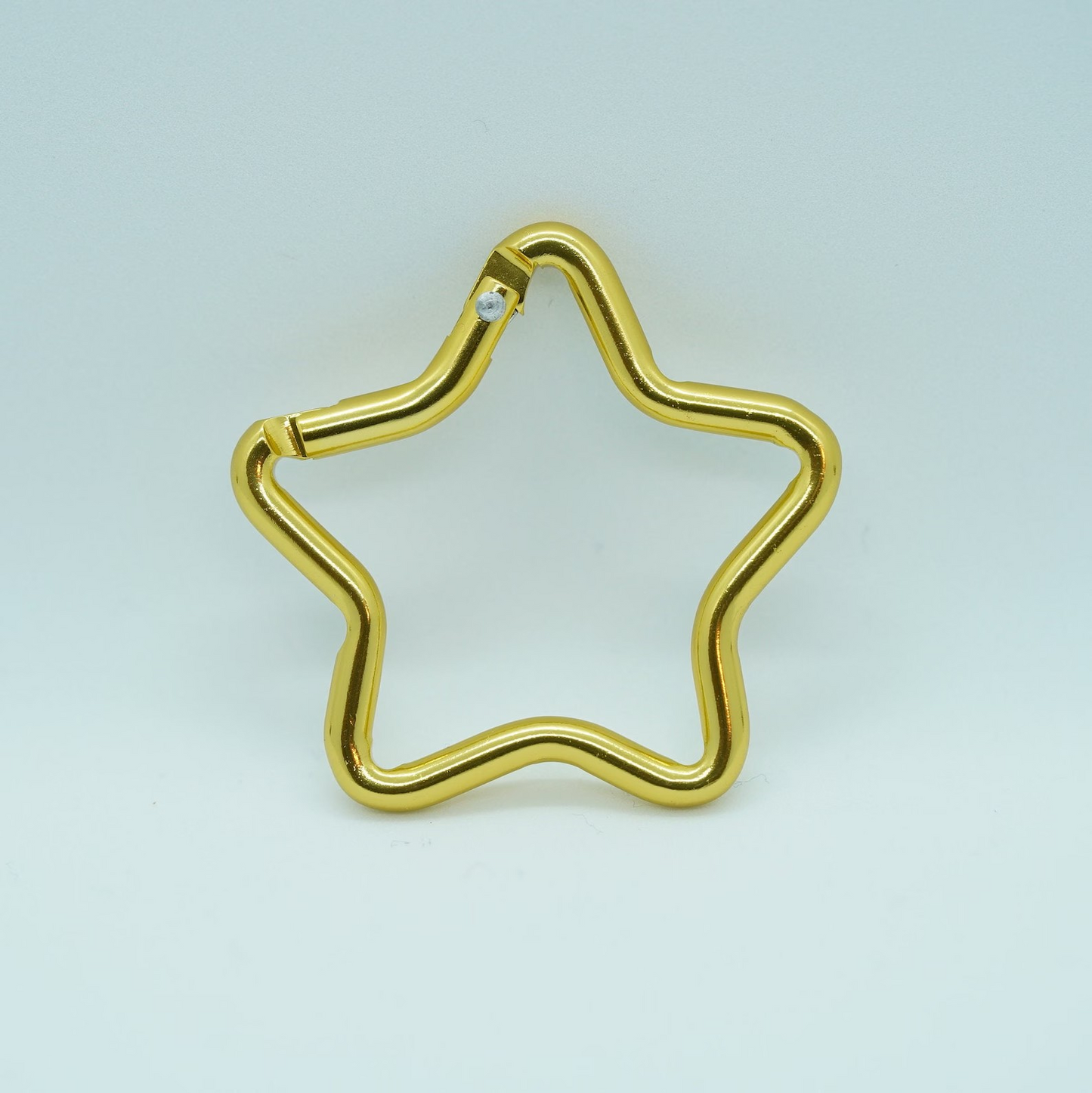 48mm Star-Shaped Alloy Carabiner Clip Clasp Spring Hook Keyring Camping Karabiner Holder - onesika